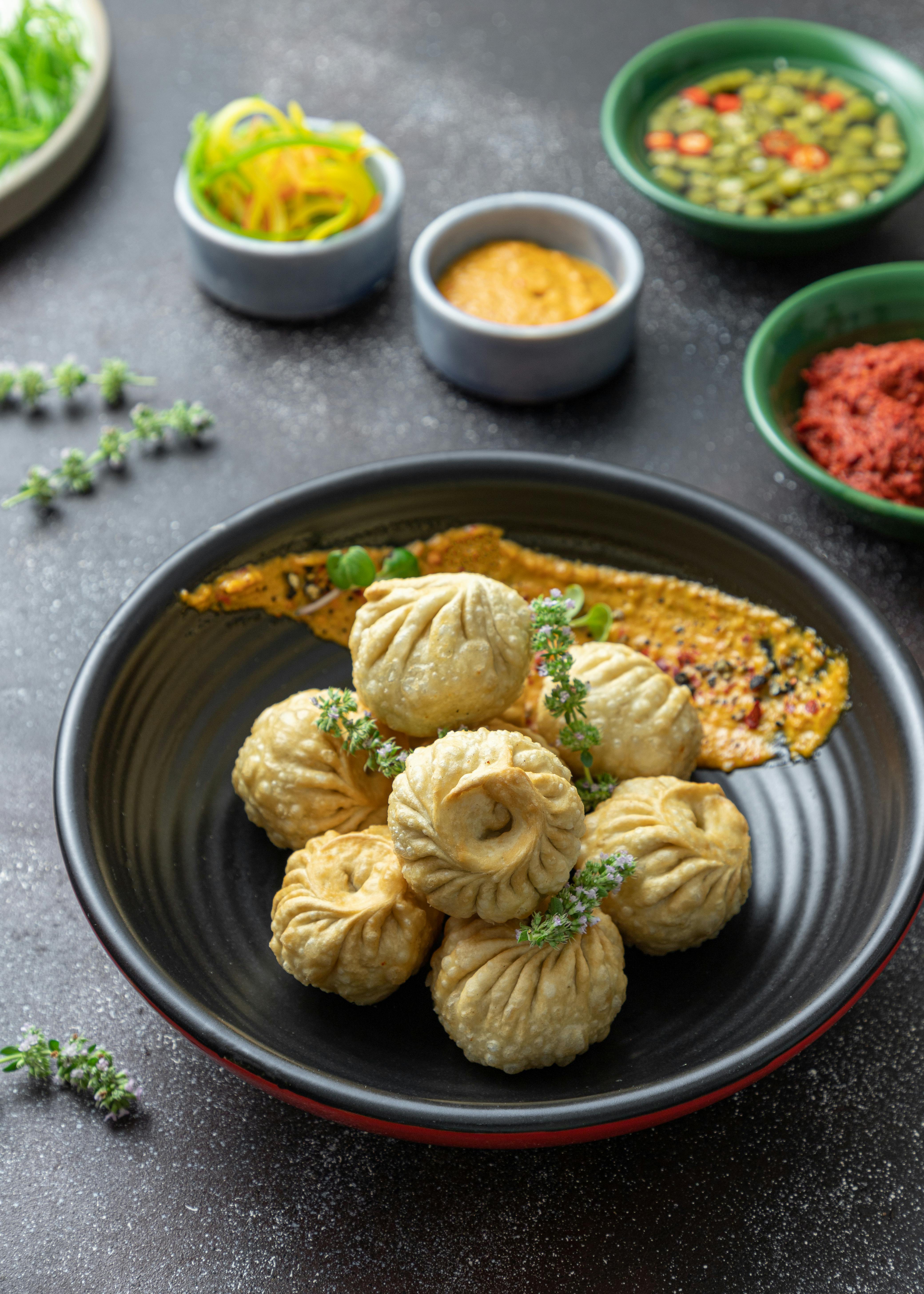 Vegetable Makhni Momos